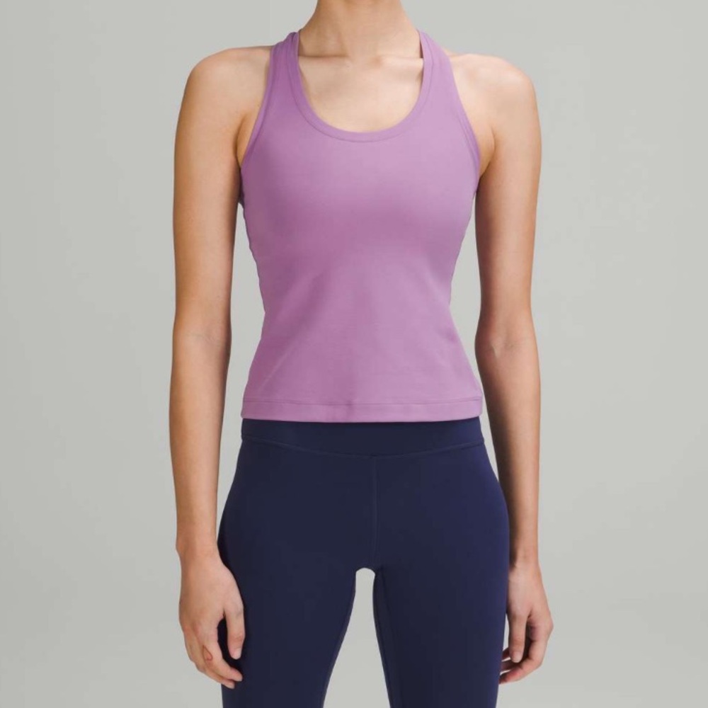✨BNWOT - Lululemon Cool Racerback Short Tank Top Nulu - Wisteria Purple - 20✨
